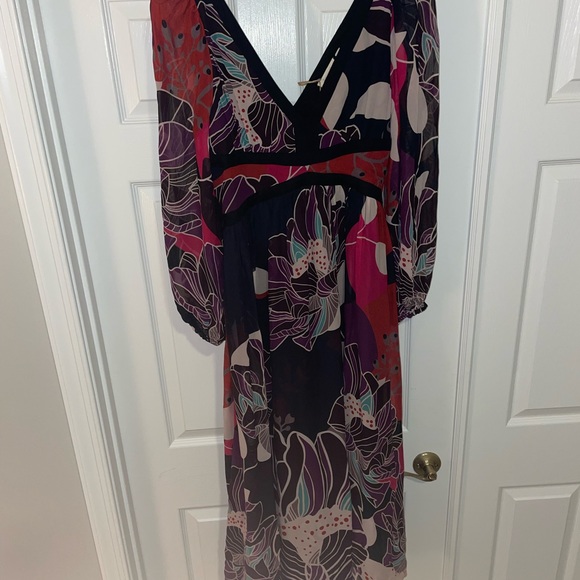 Anthropologie floral midi dress - Picture 3 of 3